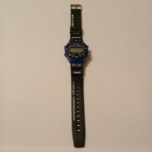 Lifelong Men's Blue/Black Chronograph Multi Alarm Sports Style Digital Watch